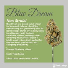 Sanctuary - Blue Dream Flower