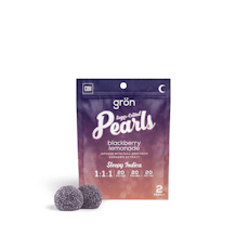 1:1:1 Blackberry Lemonade Pearls - Sleepy Indica (20mg CBD/ 20mg CBN/ 20mg THC)