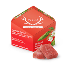 Sour Cherry Indica Enhanced Gummies | 100mg