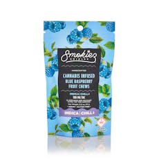 Smokiez | Gummies | 100mg | Blue Razz | Indica