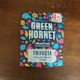 Green Hornet 10PC Trifecta Mixed Fruit Gummies 1:1:1 CBD/THC/CBG 65G