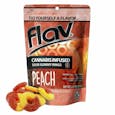 Flav | Sour Gummy Rings | Peach | 100mg