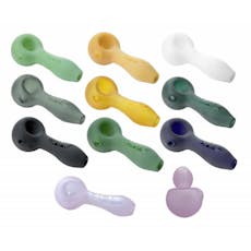 GRAV - 4" Sandblasted/Frosted Spoon - Pink