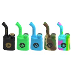Klutch Silicone Travel Bubbler - Glow Indy (blue)