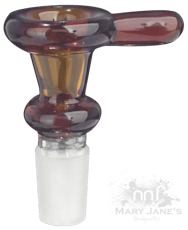 GEAR Glass-On-Glass Thumper Cone Bong Bowl - Clear - 14mm