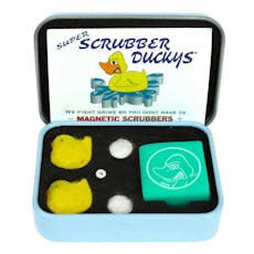 SCRUBBER DUCKY - Magnet Scrubber Cleaners - 3-Size Starter Kit