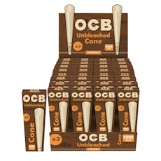 Virgin Unbleached Cones by OCB - King Size