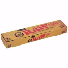 Raw Rolling Paper - RAW Standard 1 1/4 Pre-Rolled Cones - 32-pack