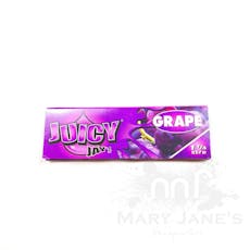 Juicy Jay's 1-1/4 Hemp Rolling Papers - Grape
