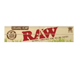 RAW Organic Hemp Papers King Size Slim