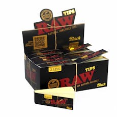 RAW - Black Tips - 50 Tips