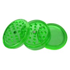 Acrylic 3 piece Grinder w/ storage - Kitchen Blender - Lime Green