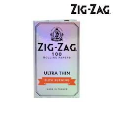 Ultra Thin (Silver) Zig Zag Rolling Papers Single Wide