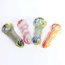 Infyniti - 2.5" Clear Glass Spoon Pipe - Assorted