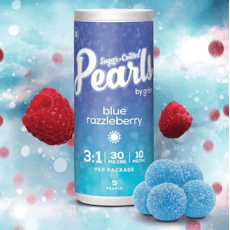 Gron - Pearls Gummies - 3:1 CBG BLUE RAZZLEBERRY - 5 pieces