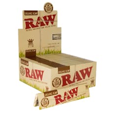 RAW King Size Slim Organic Rolling Papers