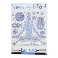 KUSHKARDS Greeting Cards - NAMASTAY HIGH