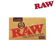 1" Classic Unbleached Single Wide Papers by RAW