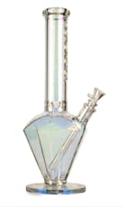 RED EYE TEK 15" Tall Rainbow Metallic Terminator Paragon Water Pipe