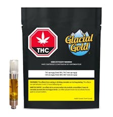 Glacial Gold - Cartridges & Kits - CBD 3:1 FUZZY MANGO CARTRIDGE - 1g