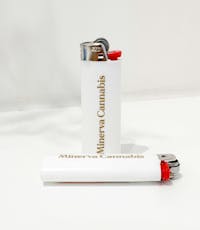 Minerva White Lighter