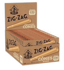 Zig Zag | Unbleached King Size Cones 3 Pack