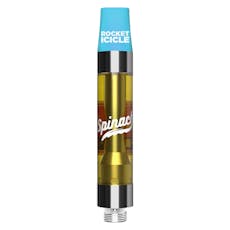 Spinach Rocket Icicle Sativa Vape Cartridge 1.2g - Rocket Icicle 1.2g Prefilled Vape Cartridge