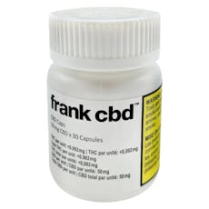 Frank CBD 50mg Capsules - CBD 50mg Capsules (30 pack)
