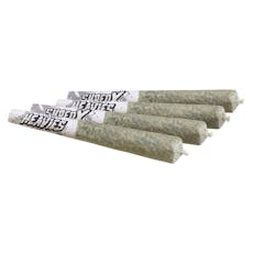 SHRED X - Rainbow Heavies Diamond & Disty Infused Pre-Roll - Rainbow Heavies Diamond & Disty Infused Pre-Roll 3x0.5g Distillates