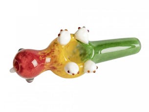 4.5" Dinosaur Jr. Hand Pipes - West Coast Gifts - 4.5" Dinosaur Jr. Hand Pipe - Rasta