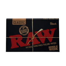 RAW - Single Wide Double Feed Rolling Papers - 100 pack
