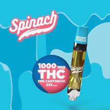Spinach Rocket Icicle Vape Cartridge - Rocket Icicle 1.2g Prefilled Vape Cartridge
