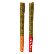 Dank Diner - Infused Multi Strain Pre-roll Pack - Infused Multi Strain Pre-roll Pack 2x1g Distillates