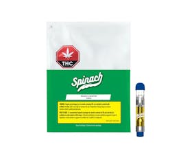Spinach Blueberry Dynamite Indica Vape Cartridge 1g - Spinach Blueberry Dynamite 1.0 g Prefilled Vape Cartridge