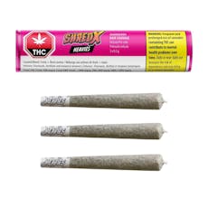 Gnarberry Heavies Infused Pre-Rolls - Gnarberry Heavies Infused 3 x 0.5G