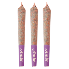 Indica Grape Pluto Infused Pre-Roll Pack 3x0.5g
