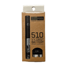 Weed Pool Variable Voltage Twist 510 Battery