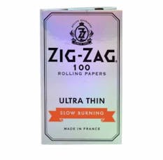 Zig Zag SILVER Ultra Thin Single Wide - Zig Zag SILVER Ultra Thin Single Wide