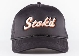 Stok'd | Trucker Hat | All Black