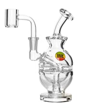 Dab Rigs - iRie 5" Rasta Ace Mini Concentrate Rig (RASTA) - iRie 5" Rasta Ace Mini Concentrate Rig (RASTA)