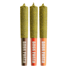 Kief-Coated Taster Pack Infused Pre-Roll 3x0.5g Hash and Kief