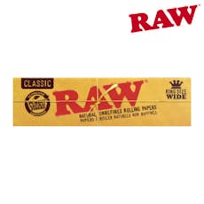 Raw Classic Rolling Papers - Raw King Size Wide