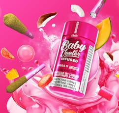 Jeeter - Baby Jeeter Infused Pre-Rolls - BABY JEETER BUBBA G INFUSED PRE-ROLLS - (5 x 0.5g)