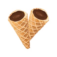 Milk Chocolate Live Rosin Waffle Cones 2 Pack