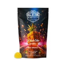 LA Kush Cake Sour Pineapple Live Rosin Gummy by BLAST - LA Kush Cake Sour Pineapple Live Rosin Gummy - 1x10mg