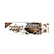 Juicy Jay's Coconut Rolling Papers 1 1/4 - Juicy Jay's 1.25 Papers - Coconut