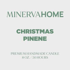 Minerva Home - Christmas Pinene 8oz Candle