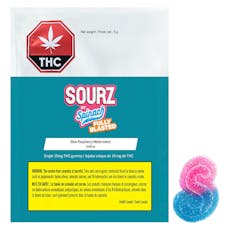 Fully Blasted Spinach Gummies - Blue Raspberry Watermelon