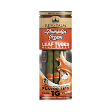 King Palm Cones Mini 2pk - Pumpkin Cream