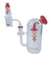 Happy Snowman Rig Set w Cap, Dabber, Pearls 6" - Snowman
